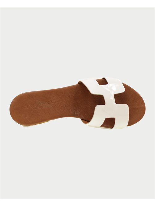 Vincent vega women's low sandals with rubber sole VINCENT VEGA | PQ106HDBIANCO